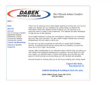 Tablet Screenshot of dabekhc.com